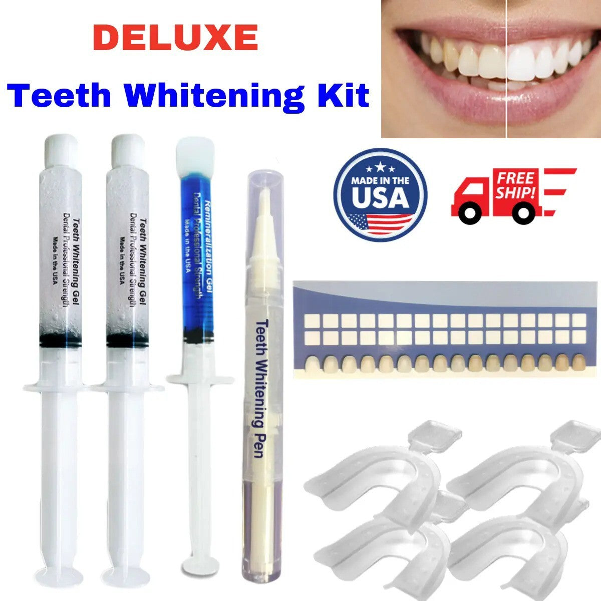 Powerful Ultimate Strength 44% CP Whitening Kit Best Seller on Ebay~Usa